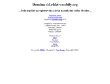 Tablet Screenshot of old.elektromobily.org